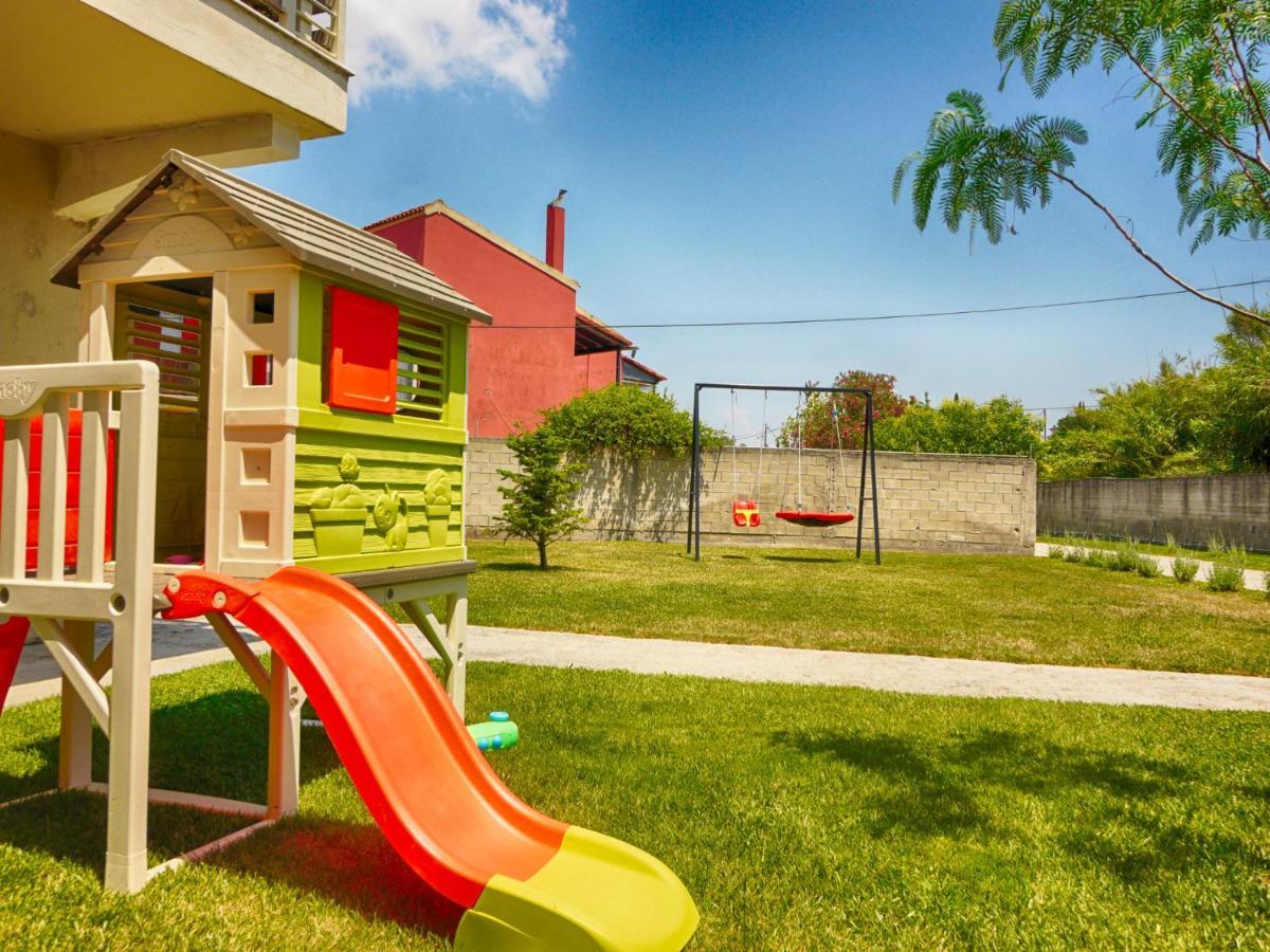 Cozy Family Friendly Apartment With Large Garden Close To Beaches - Dirella Kynopiástai Exterior photo